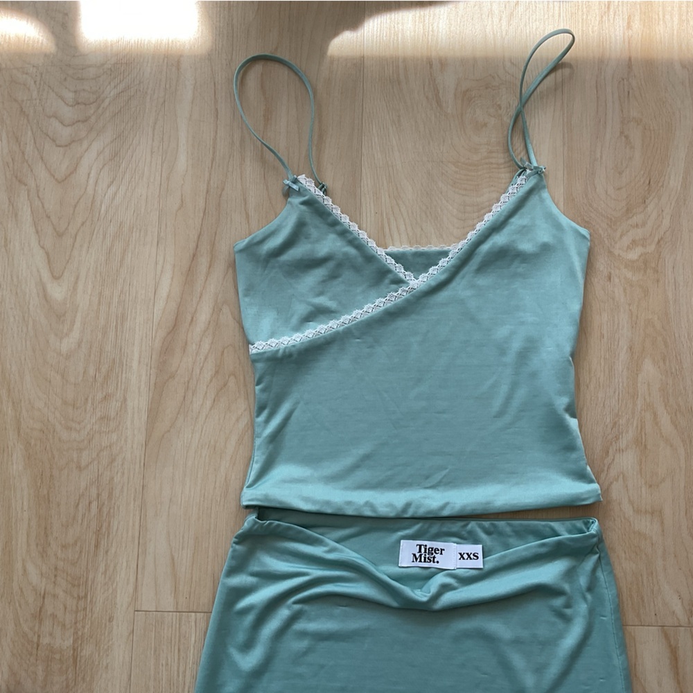 Tiger Mist camisole and skirt